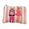 Beaded Nutcracker Change Purse