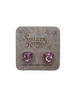 Pink Heart Jewel Earring