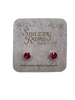Pink Stud Earrings