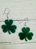 Shamrock Acrylic Earring