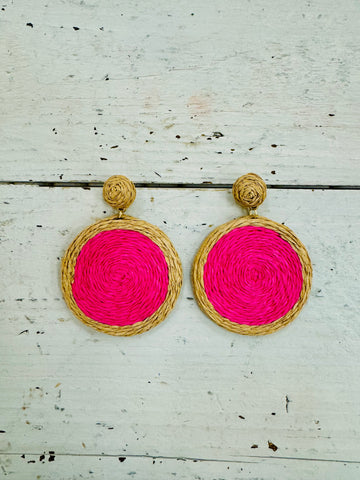 Beaded Rocket Earrings