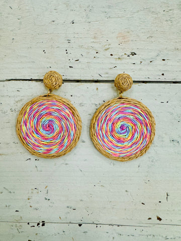 Beaded Rocket Earrings