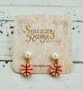 Sports Pearl Dangle Earring