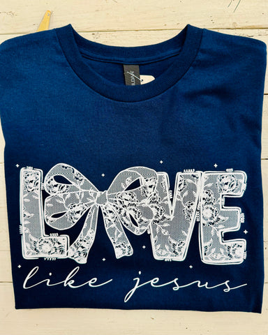 Game Day Volleyball Patch Tee