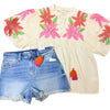 Floral Embroidered Top