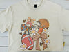 Football And Bows Graphic Tee