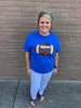 Football Sequin Patch Tee