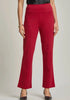 Magic Pull On Slim Pant in Red