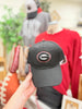 Black Georgia Patch Hat