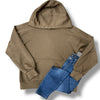 Brown Hooded Sweatshirt