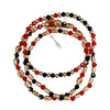 Red, Navy & Gold Bracelet set