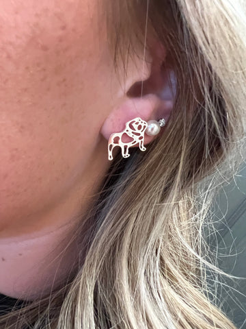 Elephant beaded Earring